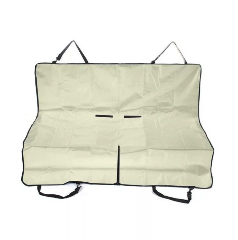 Foldable-Waterproof-Car-Back-Seat-Cover-Cream